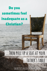 Feel like God can't use you because you messed up so badly AFTER becoming a believer? Do you still have a place at your Father's table? Everyone's place card at the table says the same thing: Grace. Come learn what it means.