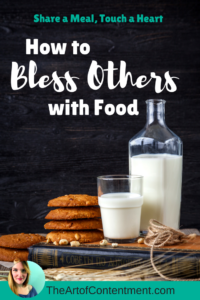 Isn’t it wonderful that the small things we do for others can have such a large impact? Share a meal and touch a heart. After all, you’re cooking anyway, right?