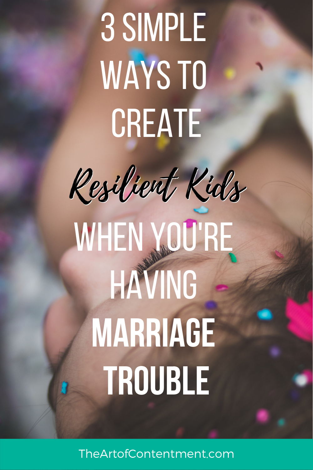 When cracks begin to show in our marriage, how can we protect our kids from breaking, too? Professional counselor Mary Belote shares three simple strategies to build resilient children while mom and dad are having marriage problems. Join us at The Art of Contentment to learn more from this wise woman.