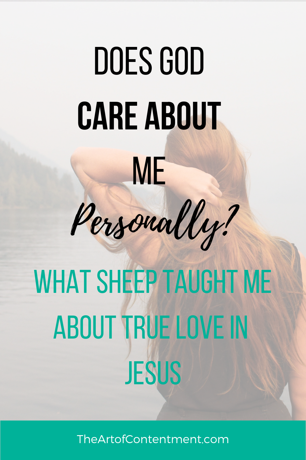 When life hurts, we wonder: Does God care about us personally? Or is He only a big-picture God? Join me to discover what sheep taught me about true love in Jesus