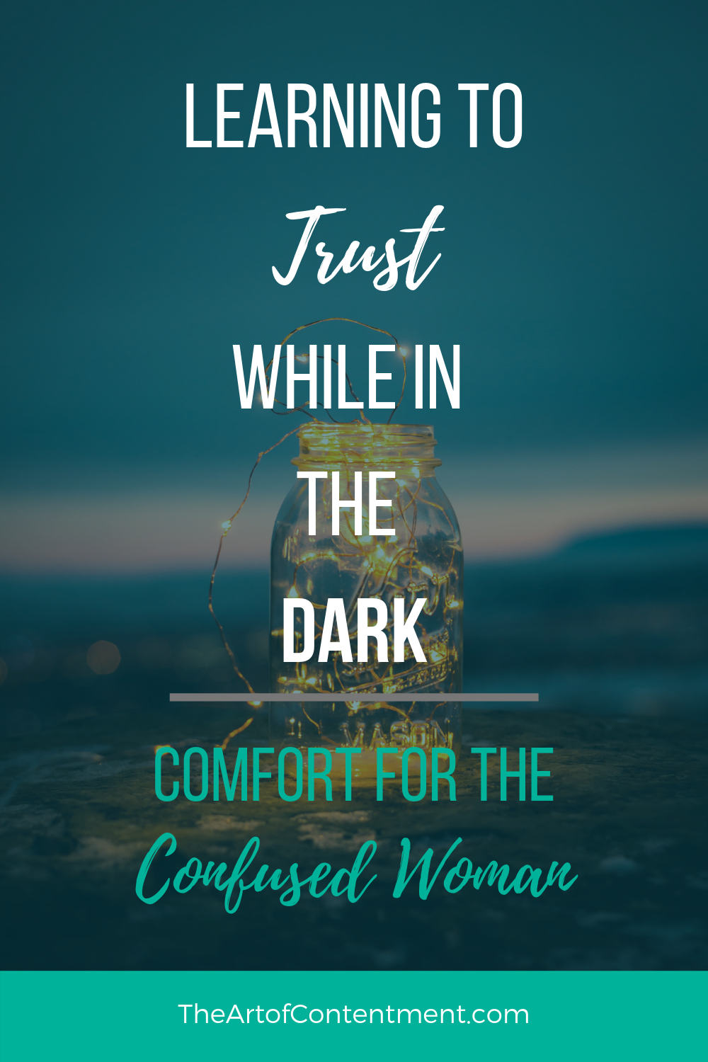 Has God asked you to do something uncomfortable or scary? One step in faith can lead you to confidence in the One who called you out. Fix your eyes on Him – He is your lighthouse.