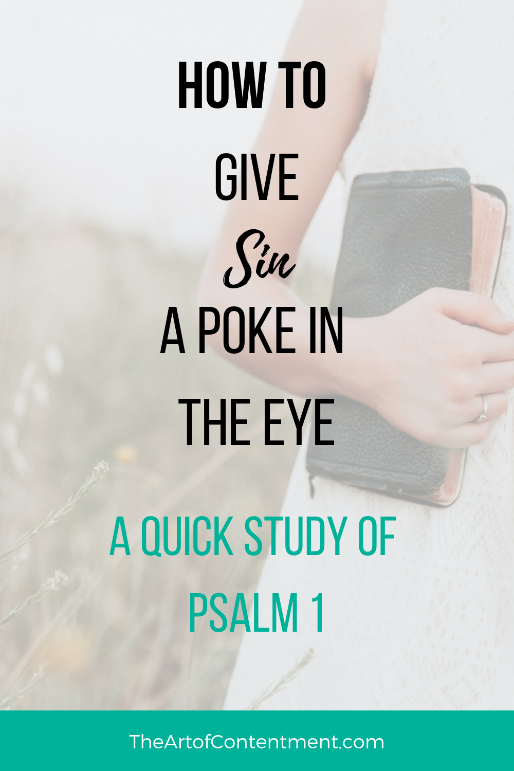 Do you get in trouble by taking bad advice from good people? Or say things you shouldn't? In Psalm 1, King David shows us a simple but effective way to avoid sin: move and plant.